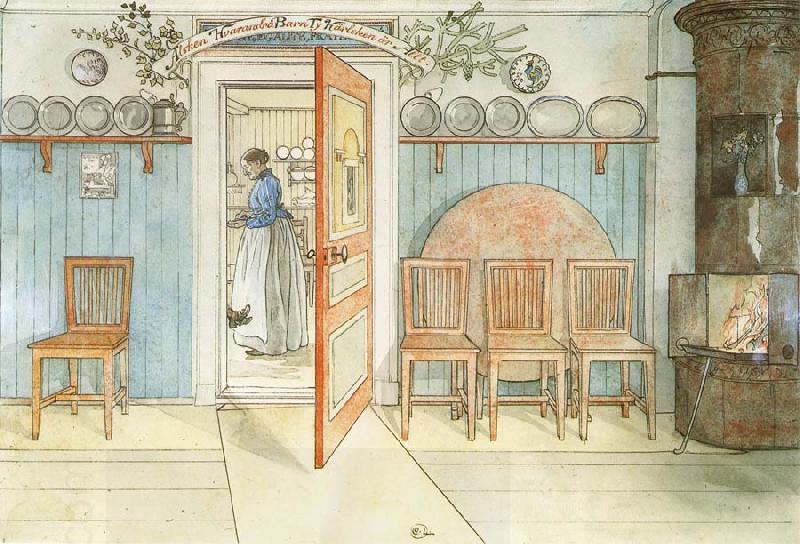 Carl Larsson Old Ann China oil painting art